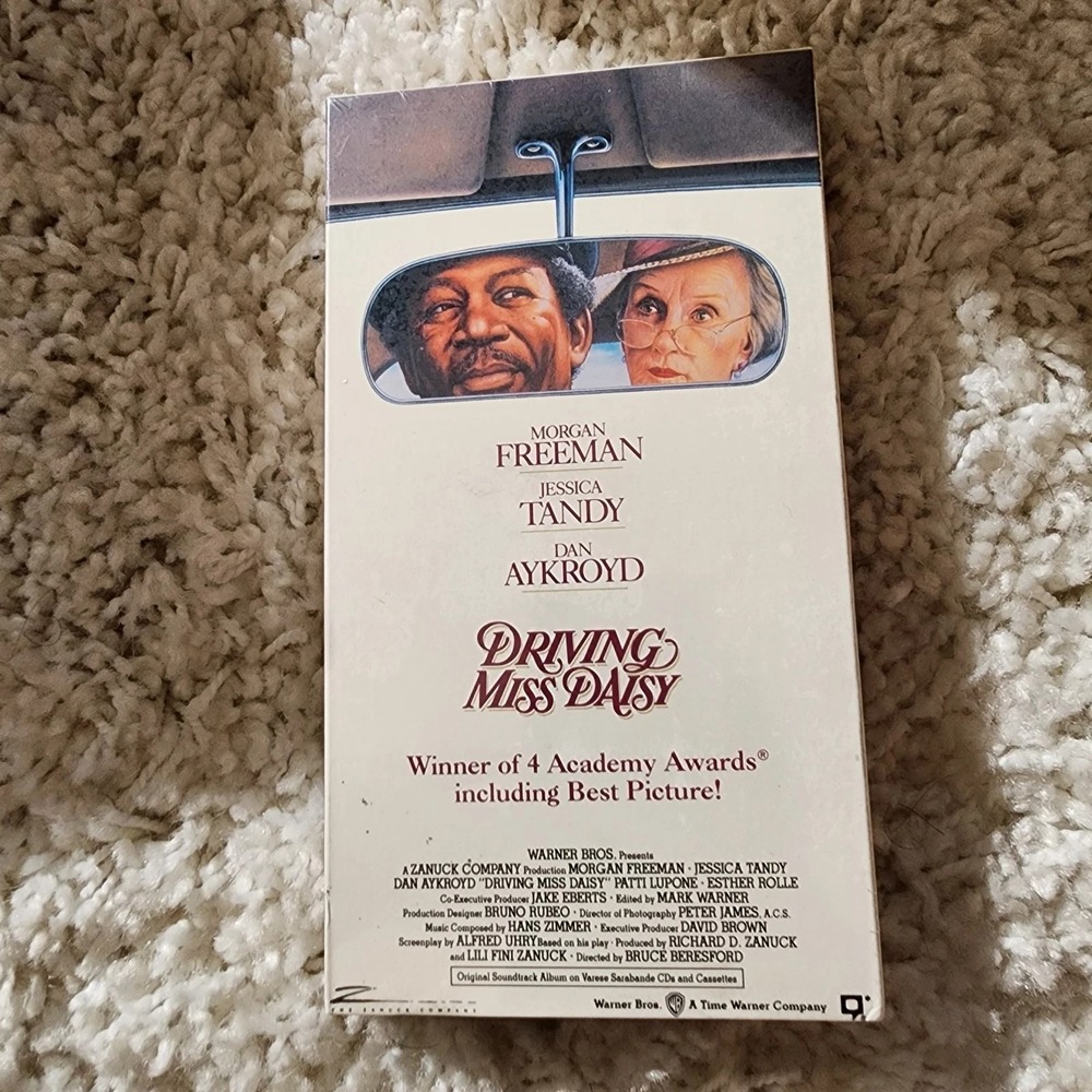 Driving Miss Daisy VHS 1990 Morgan Freeman Jessica Tandy New‎ Sealed